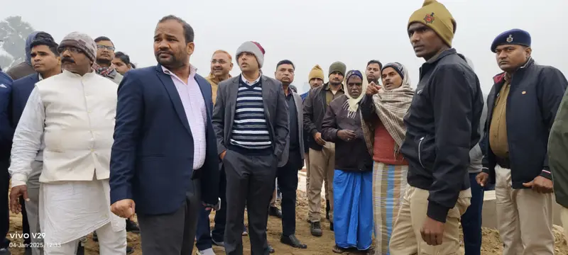नालंदा जिलाधिकारी ने सीएम प्रगति यात्रा की तैयारियों का लिया जायजा 1 dm