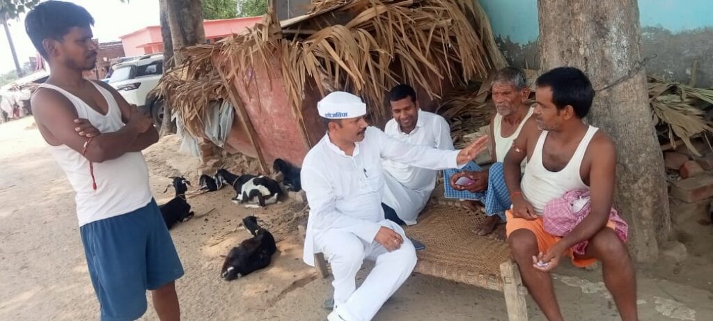 कतरी सराय में लोकतांत्रिक जन विकास पार्टी की जनसंपर्क यात्रा, पार्टी विस्तार पर जोर 1 IMG-20250521-WA0058