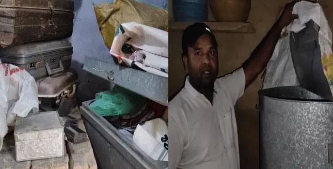 बंद घर से 8 लाख की चोरी, छत के रास्ते घुसे बदमाश 1 chori