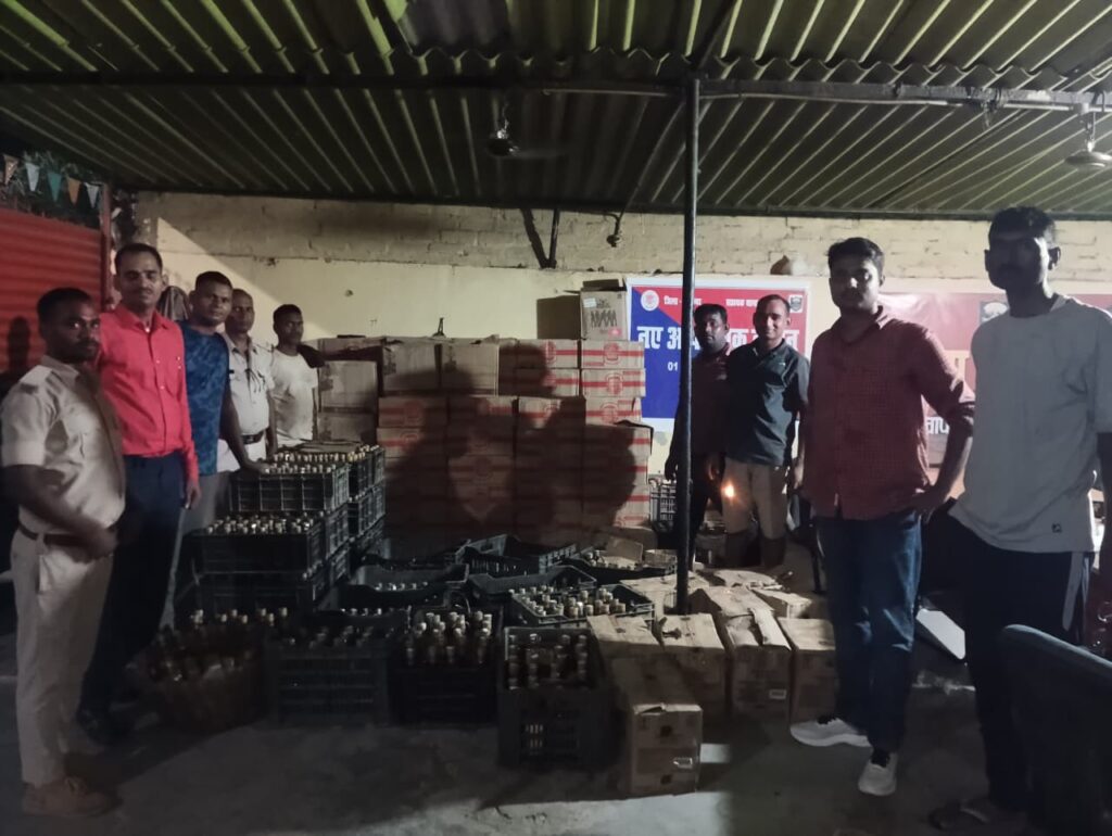 नालंदा में अवैध शराब के खिलाफ बड़ी कार्रवाई, लगभग 1785 लीटर से अधिक विदेशी शराब बरामद 3 1000879554