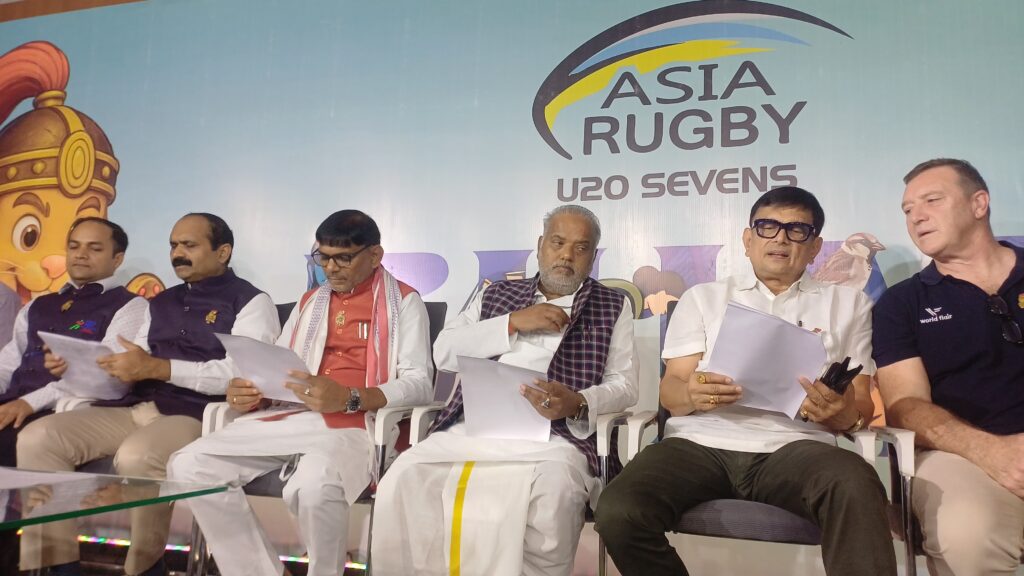 राजगीर में एशियन रग्बी अंडर-20 चैंपियनशिप का भव्य आगाज़, 9 देशों के खिलाड़ी खिताब जीतने को तैयार 1 IMG-20250808-WA0105