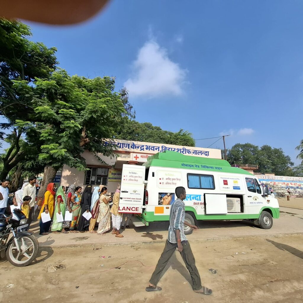 नालंदा में रेड क्रॉस सोसाइटी द्वारा आयोजित साप्ताहिक स्वास्थ्य जांच शिविर, 220 लोगों ने करवाई जांच 1 IMG-20250831-WA0098