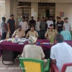 दीपावली की रात जुआ अड्डे पर पुलिस की छापेमारी, 17 जुआरी गिरफ्तार