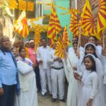 महाशिवरात्रि पर ब्रह्माकुमारी विश्वविद्यालय की भव्य शोभायात्रा, आकर्षक झांकियां बनीं केंद्र