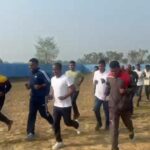 कतरीसराय में पुलिस सप्ताह के प्रथम दिन 5 किलोमीटर मैराथन दौड़ का आयोजन