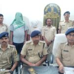 वनगच्छा गांव के पास से तेलमर थाना पुलिस ने 150 कार्टून विदेशी शराब के साथ दो तस्कर को किया गिरफ्तार