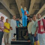 अंबेडकर जयंती से पहले भाजपा एससी मोर्चा का स्वच्छता अभियान, प्रतिमा स्थल की हुई सफाई