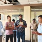 धनेश्वर घाट स्थित ई-लाइब्रेरी भवन का डीएम ने किया निरीक्षण, 8 दिनों में कार्य पूर्ण करने का निर्देश