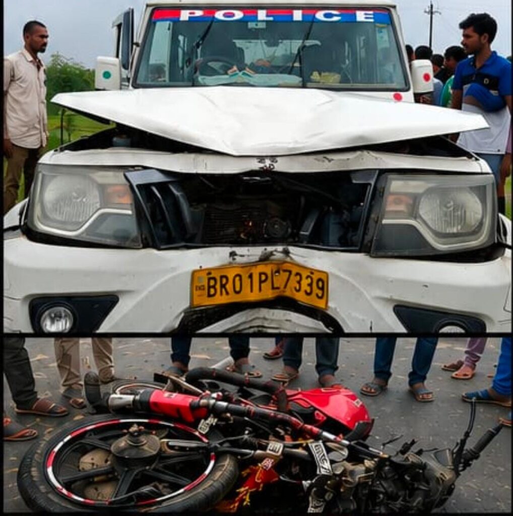 पुलिस वाहन से युवक की मौत के बाद एनएच-20 बना रणक्षेत्र, तीन घंटे तक आवागमन ठप, आगजनी, पथराव, लाठीचार्ज और आंसू गैस से हालात बेकाबू 2 1001601261