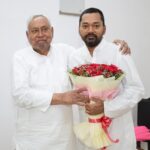 स्वास्थ्य मंत्री निशांत कुमार को जन्मदिन पर हरनौत के कार्यकर्ताओं ने दी शुभकामनाएं