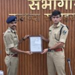 राजगीर मलमास मेला में उत्कृष्ट सुरक्षा व्यवस्था के लिए तेलमर थानाध्यक्ष सम्मानित