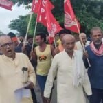 भारतीय कम्युनिस्ट पार्टी की राष्ट्रीय पदयात्रा नालंदा में शुरू, जनविरोधी नीतियों के खिलाफ बुलंद हुई आवाज