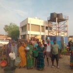 एक सप्ताह से खराब नल-जल की टंकी, 150 घरों में पेयजल संकट