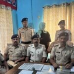 थरथरी लूटकांड का खुलासा, तीन आरोपी गिरफ्तार, हथियार और लूटी गई बाइक बरामद