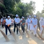 स्वच्छता ही सेवा अभियान के तहत बिहारशरीफ में हुआ सामूहिक श्रमदान